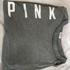 Pink gray long sleeve